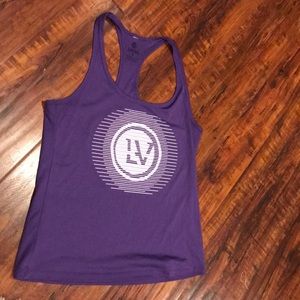 Le-Vel Purple tank top